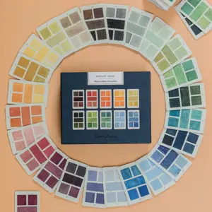 Roomytown Watercolour Swatch Memory Game